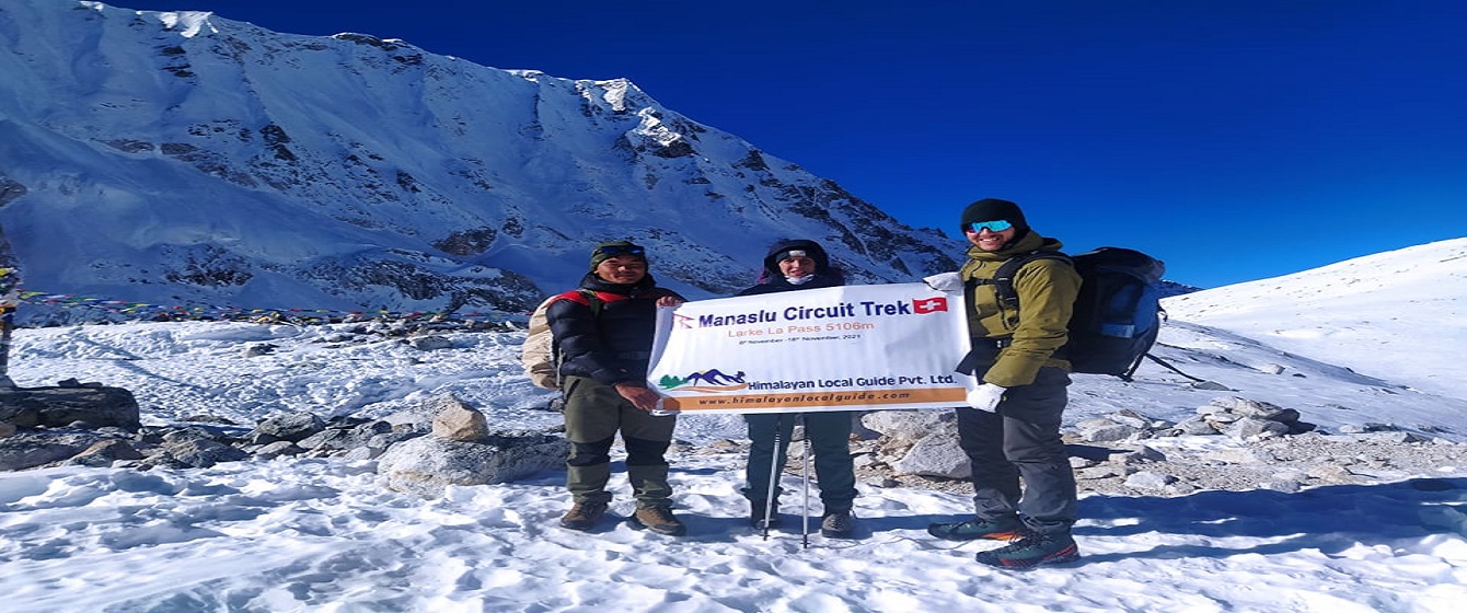 Manaslu Base Camp Trek Route