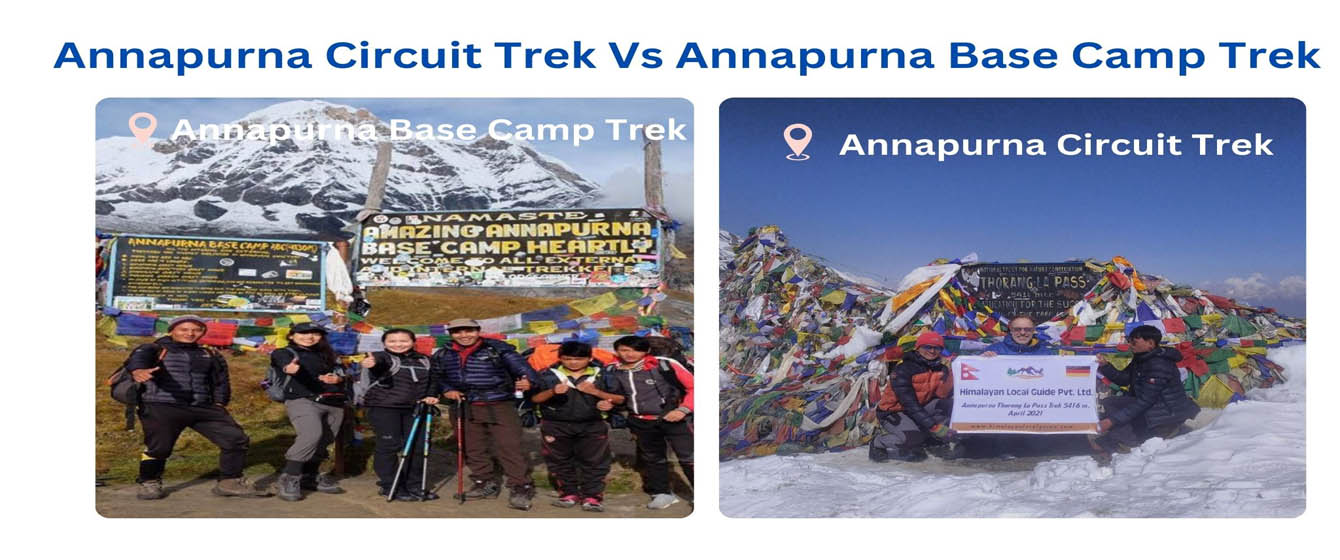 Annapurna Circuit Trek Vs Annapurna Base Camp Trek