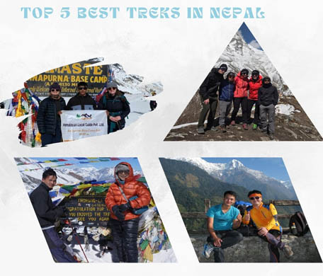 Top 5 Best treks in Nepal